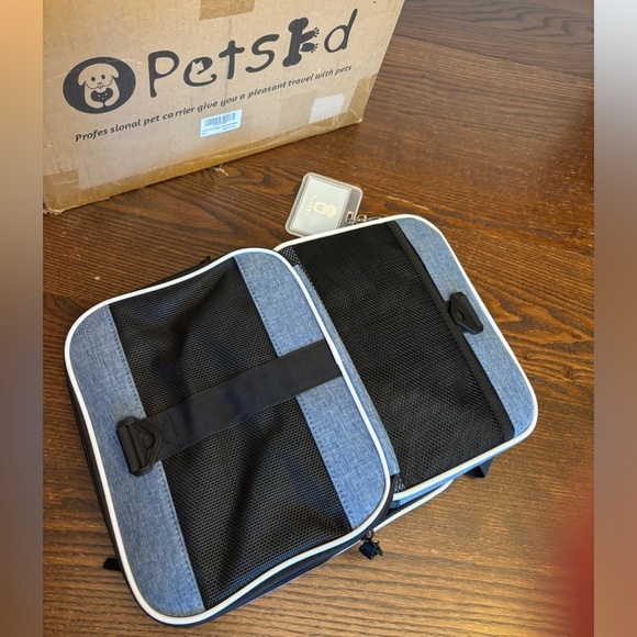 Petskd Pet Travel Carrier Bag for Small Dogs & Cats Airline’s Approved 17x11x9.5 - Picture 12 of 16